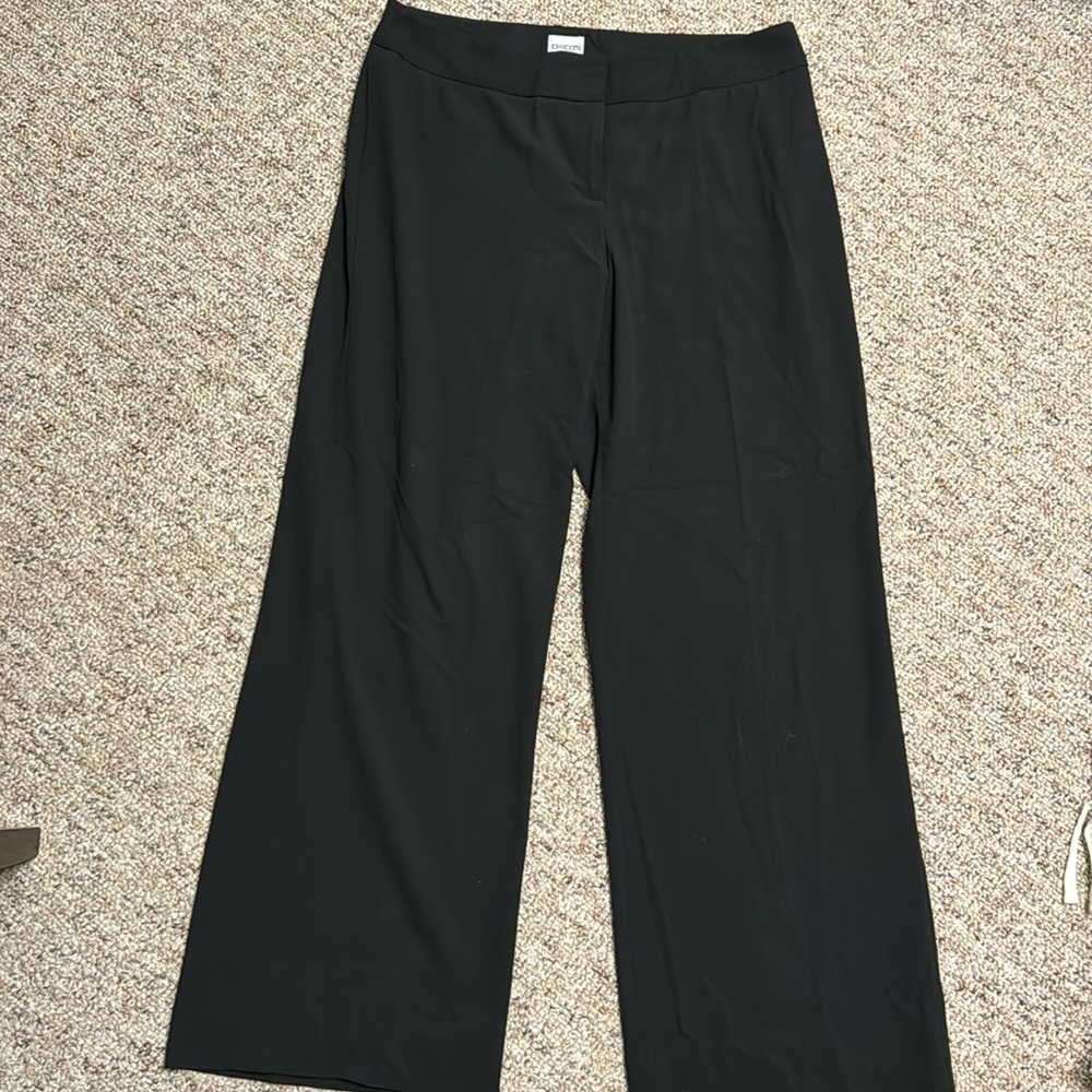Chicos black wide leg slacks (size 2) - Picture 2 of 5